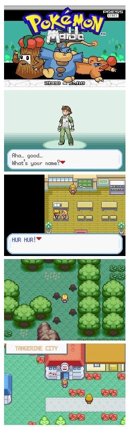 Pokemon Marble GBA ROM Hack Video Game Custom Gameboy Advance - for just $18.49! 