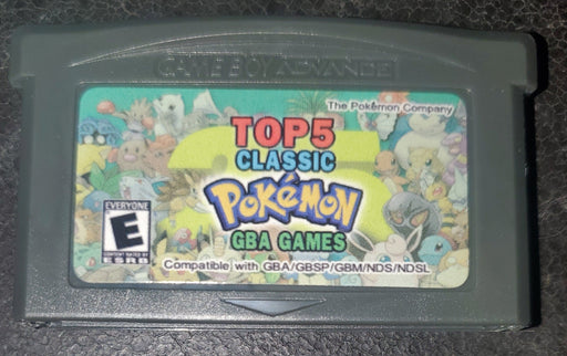 Pokemon 5 in 1 GBA Video Game Cartridge Game Boy Advance - for just $39.99! 