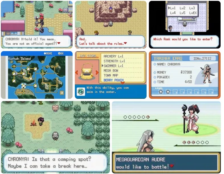 Pokemon Namless GBA Video Game Boy Advance Custom ROM Hack - for just $18.49! 