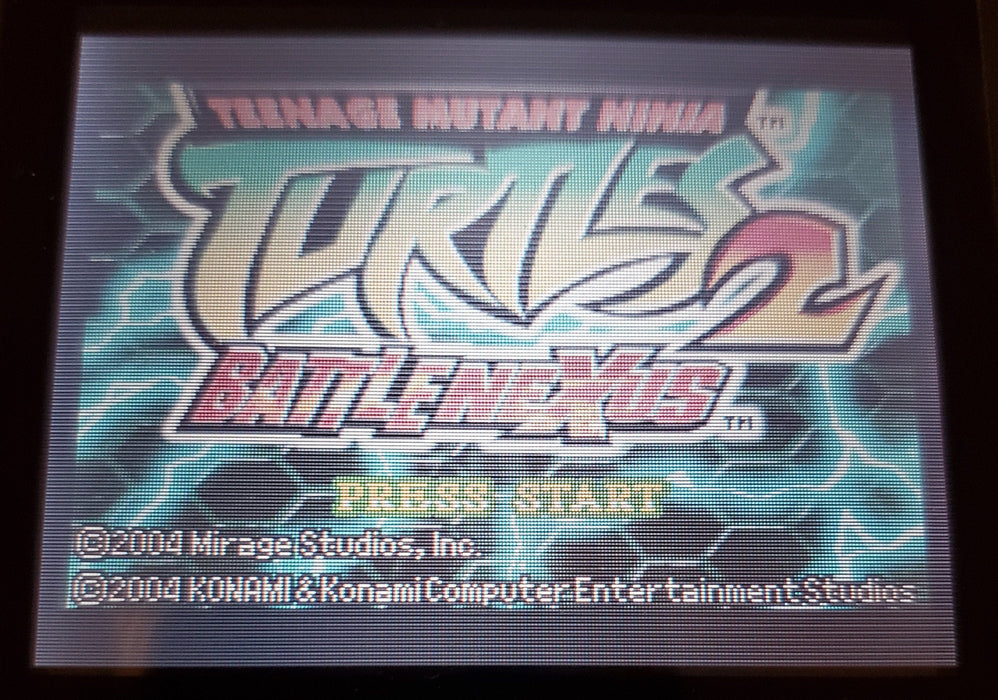 TMNT 2 Battle Nexus GBA Nintendo Video Game Boy Advance Ninja Turtles - for just $12! 