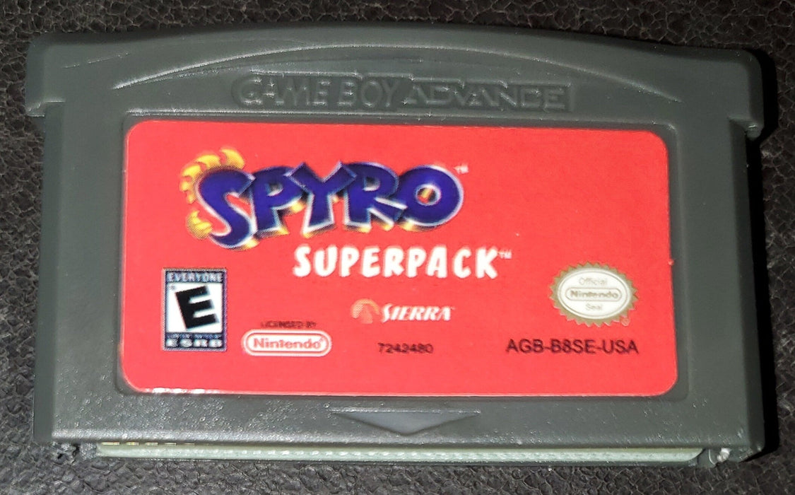 Spyro Superpack GBA Video Game Cartridge Nintendo Game Boy Advance - for just $11.50! 