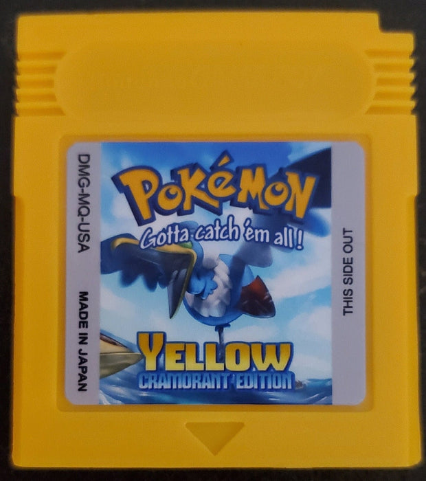 Pokemon Yellow Cramorant GBC ROM Hack Video Game Custom Gameboy Color - for just $16.99! 
