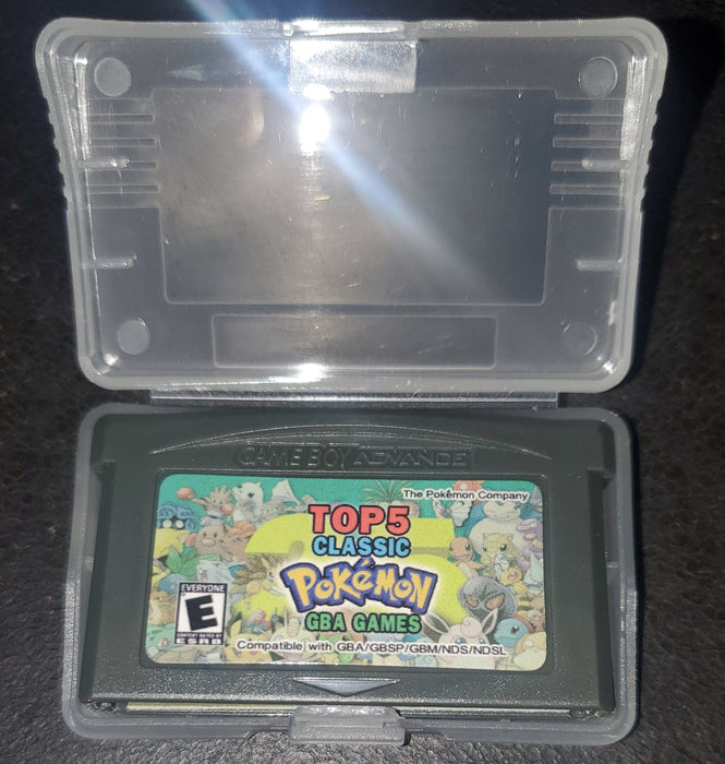 Pokemon 5 in 1 GBA Video Game Cartridge Game Boy Advance - for just $39.99! 