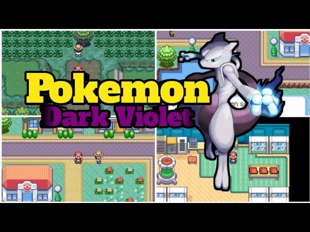Pokemon Dark Violet GBA ROM Hack Video Game Custom Gameboy Advance - for just $18.49! 