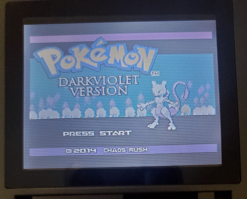 Pokemon Dark Violet GBA ROM Hack Video Game Custom Gameboy Advance - for just $18.49! 