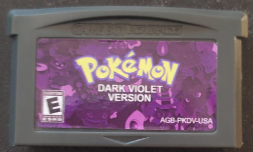 Pokemon Dark Violet GBA ROM Hack Video Game Custom Gameboy Advance - for just $18.49! 