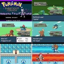 Pokemon Dark Violet GBA ROM Hack Video Game Custom Gameboy Advance - for just $18.49! 