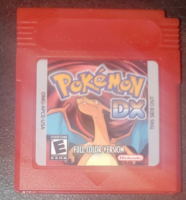 Pokemon Red DX GBC Video Game Cartridge Gameboy Color ROM Hack - for just $15.99! 