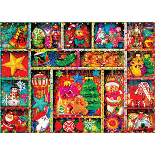 Sparkle & Shine - Christmas Ornaments 500 Piece Glitter Jigsaw Puzzle - Just $14.99! Shop now at Retro Gaming of Denver