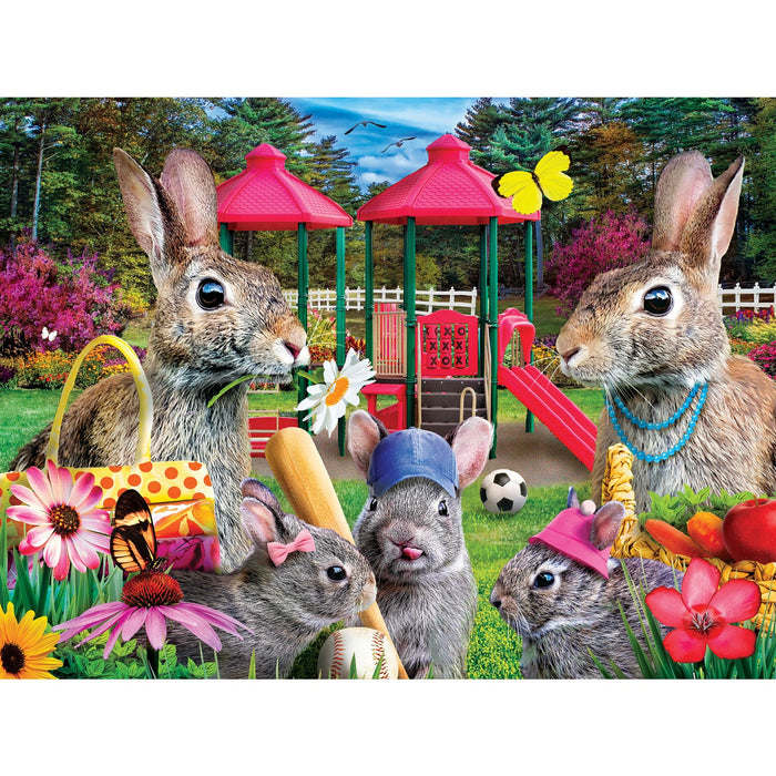 Wild & Whimsical - Playdate at the Park 300 Piece EZ Grip Jigsaw Puzzle - Just $14.99! Shop now at Retro Gaming of Denver