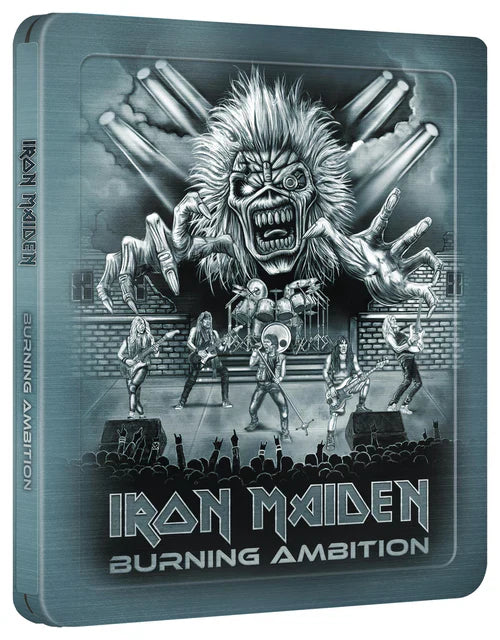 Iron Maiden: Burning Ambition - Limited Edition Steelbook (4K Ultra HD + Blu-ray) - for just $44.99! 