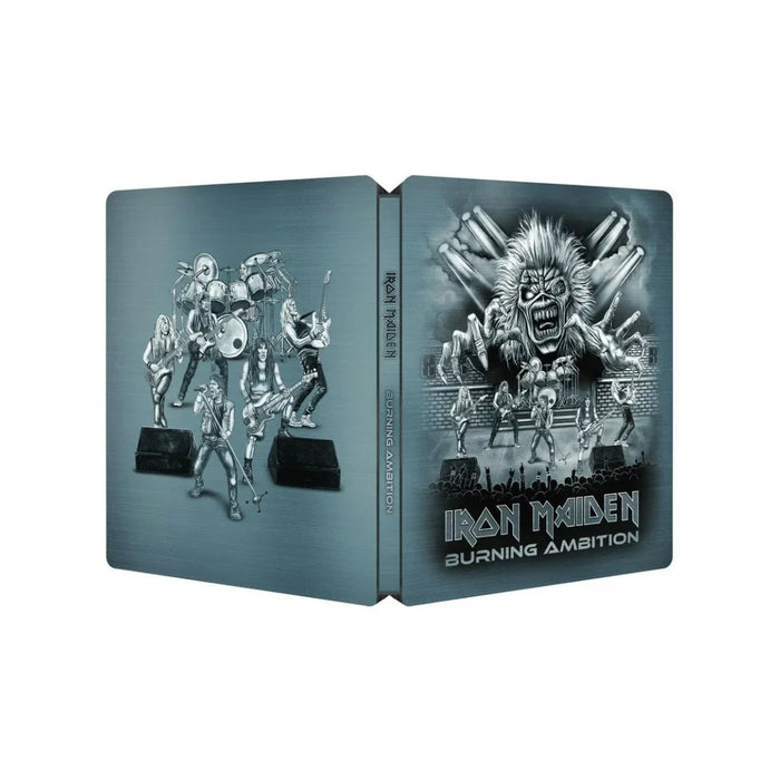 Iron Maiden: Burning Ambition - Limited Edition Steelbook (4K Ultra HD + Blu-ray) - for just $44.99! 