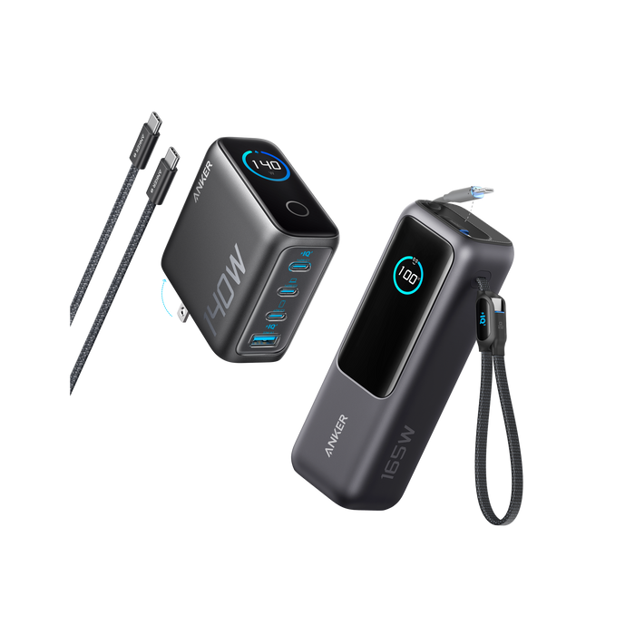 Anker Laptop Power Bank (25K, 165W, Built-In and Retractable Cables) - for just $119.99! 