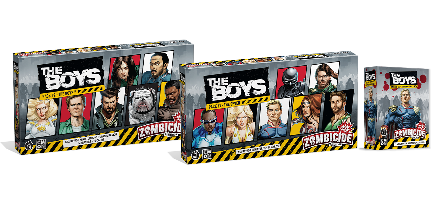Zombicide: The Boys Character Packs Bundle - for just $99.99! 