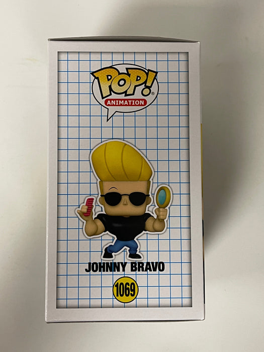 Funko Pop! Animation Johnny Bravo With Comb & Mirror #1069 Cartoon Network 2021 - for just $15! 