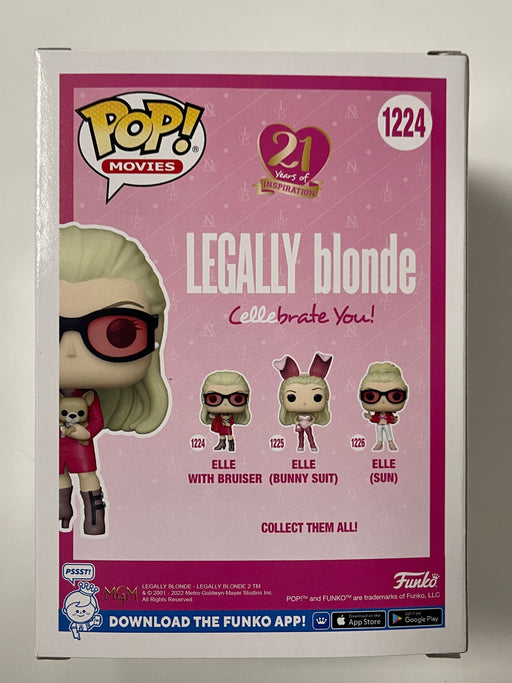 Funko Pop! Movies Elle Woods W/ Bruiser The Chihuahua #1224 Legally Blonde 2022 - for just $13! 