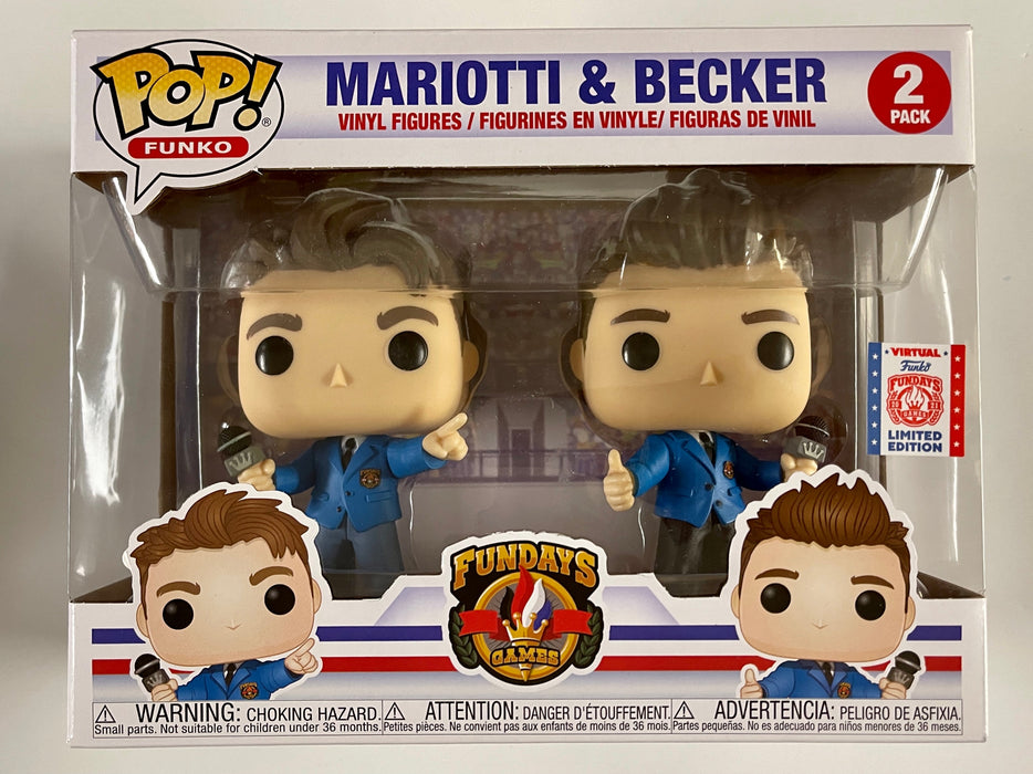 Funko Pop! Brian Mariotti and Mike Becker 2-Pack Box Of Fun Days Games Exclusive - for just $15! 