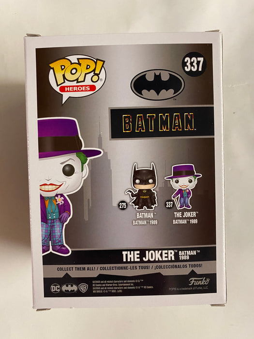 Funko Pop! DC Heroes The Joker #337 Batman 1989 Jack Nicholson - for just $10! 