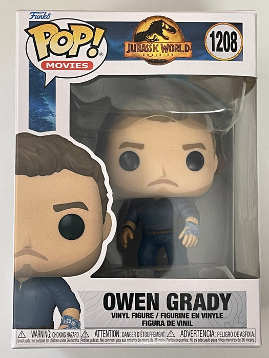 Funko Pop! Movies Owen Grady #1208 Jurassic World Dominion 2022 - for just $10! 