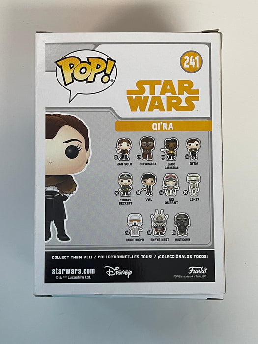 Funko Pop! Star Wars Qi’Ra #241 Solo A Star Wars Story Emilia Clarke 2018 - for just $8! 