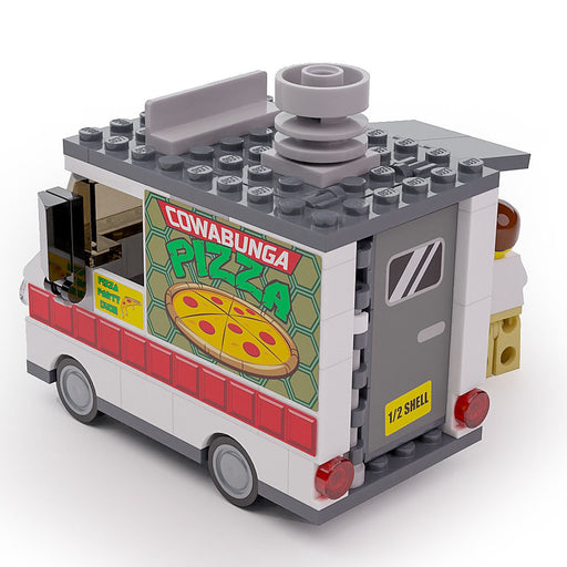 Cowabunga Pizza - B3 Customs® Food Truck w/ Minifigure - Just $49.99! Shop now at Retro Gaming of Denver