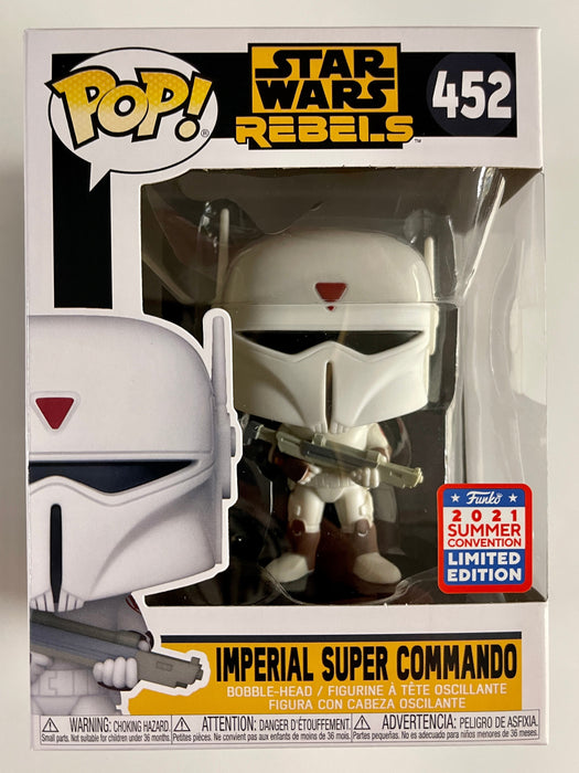 Funko Pop! Star Wars Imperial Super Commando #452 Rebels SDCC 2021 Con Exclusive - for just $15! 