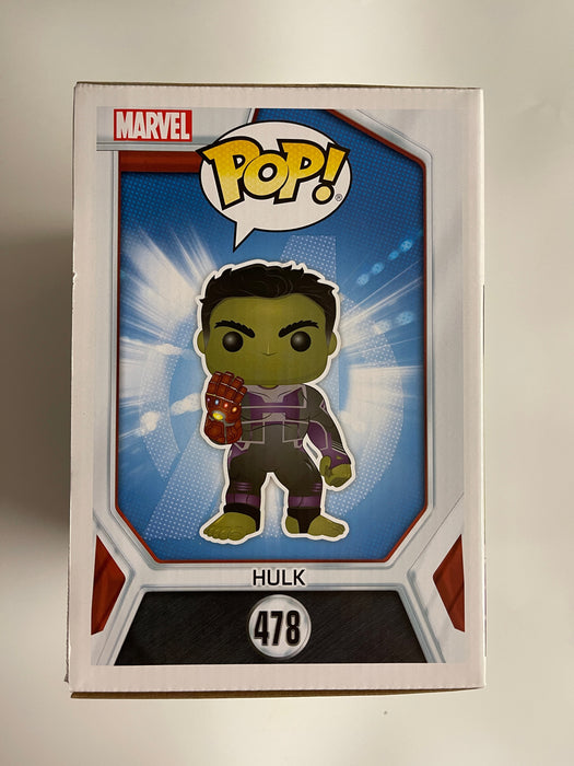 Funko Pop! Marvel 6" Hulk With Nano Gauntlet #478 Avengers Endgame 2019 - for just $15! 
