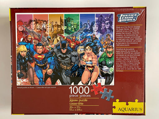 DC Comics Justice League of America 1000 Piece Jigsaw Puzzle Aquarius Turner - for just $20! 