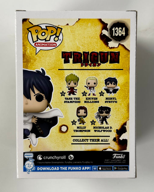 Funko Pop! Animation Meryl Stryfe #1364 Trigun 2023 Bernardelli Insurance - for just $13! 