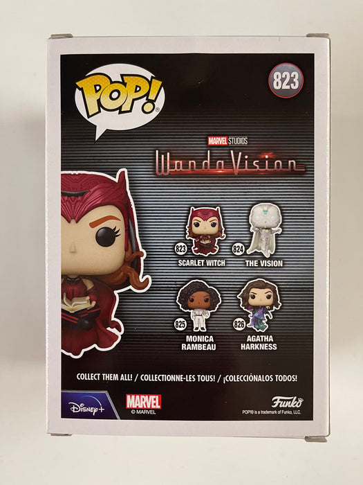 Funko Pop! Marvel Scarlet Witch Levitating #823 WandaVision 2021 Disney + - for just $10! 