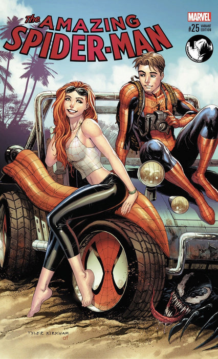 AMAZING SPIDER-MAN #25 UNKNOWN COMIC TYLER KIRKHAM EXCLUSIVE - for just $20! 