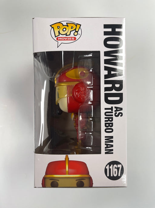 Funko Pop! Movies Howard As Turbo Man #1167 Jingle All The Way 2021 Arnold Schwarzenegger - for just $13! 