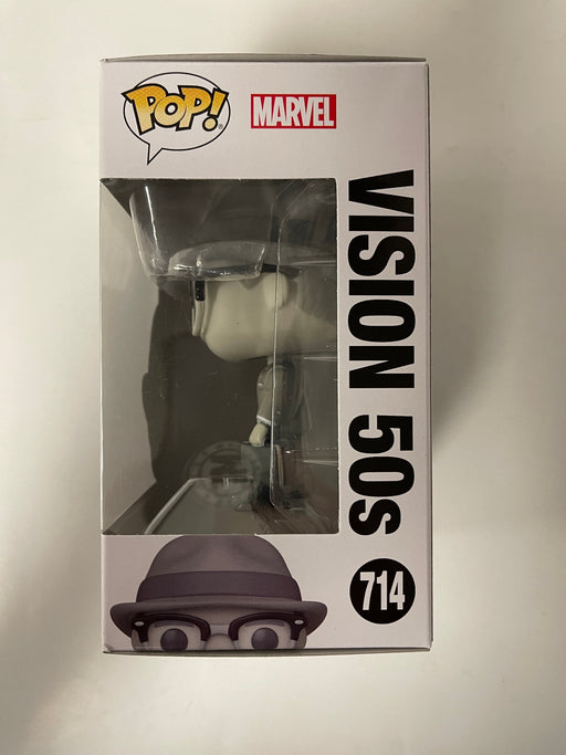 Funko Pop! Marvel 50’s Black & White (B&W) Vision #714 WandaVision 2021 Disney + - for just $8! 