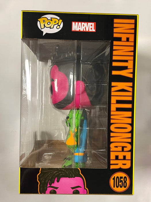 Funko Pop! Marvel 10” Black Light Infinity Killmonger #1058 What If? Exclusive - for just $15! 