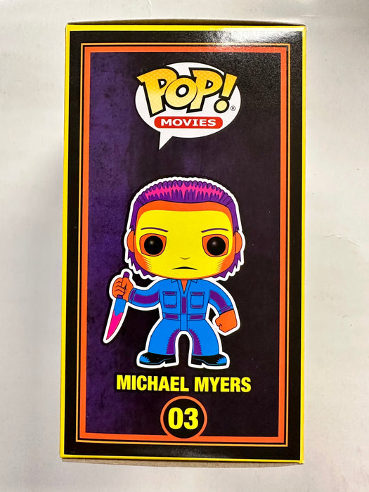 Funko Pop! Movies Blacklight Michael Myers With Knife #03 Halloween EE Exclusive - for just $15! 