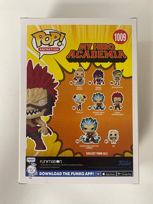 Funko Pop! Animation Eijiro Unbreakable #1009 My Hero Academia 2021 - for just $10! 