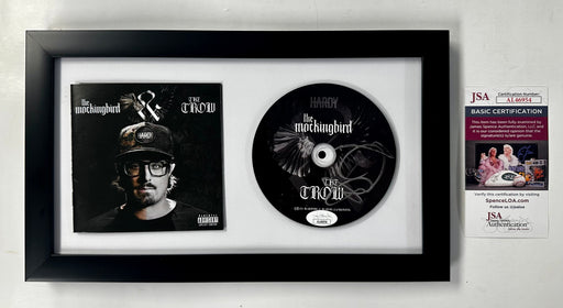 Framed Country HARDY Signed Mockingbird & The Crow CD With Booklet With JSA COA - for just $400! 