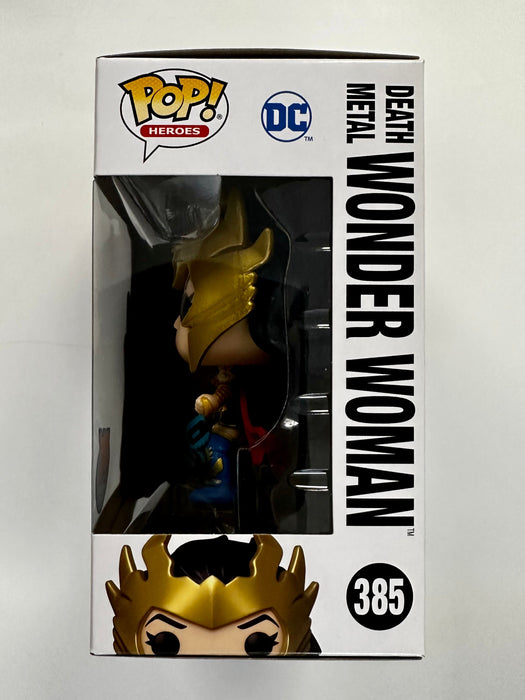 Funko Pop! Vinyl DC Heroes Death Metal Woman #385 Previews PX Exclusive 80 Years - for just $12! 