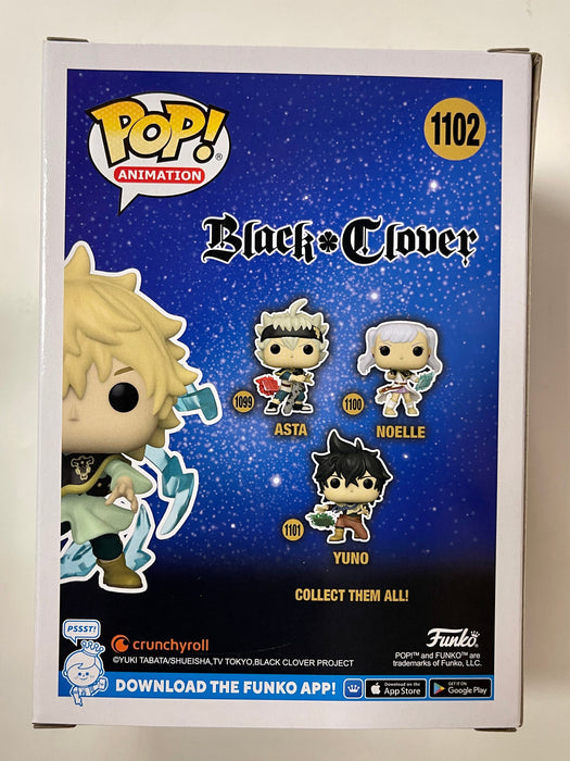 Funko Pop! Animation Luck Voltia #1102 Black Clover 2022 AAA Anime Exclusive - for just $20! 