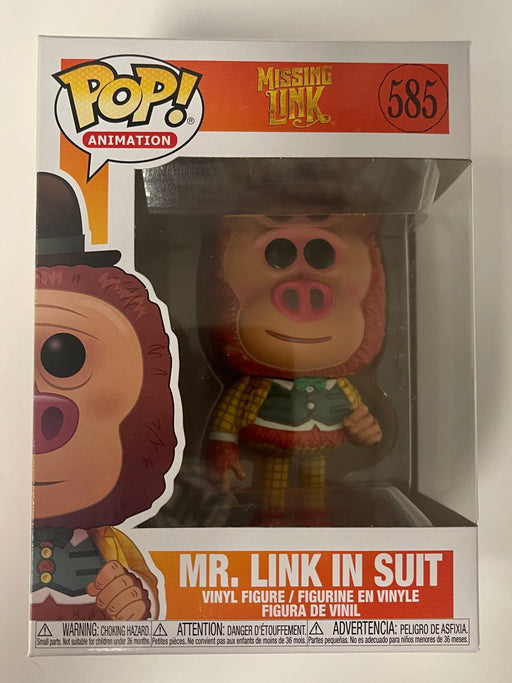 Funko Pop! Animation Mr. Link in Suit #585 Missing Link 2019 Vaulted - for just $10! 