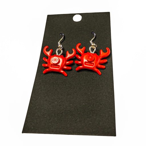 Crab Earrings made from LEGO Bricks (LEGO) - Premium  - Just $5.99! Shop now at Retro Gaming of Denver
