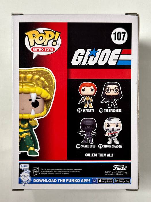 Funko Pop! Retro Toys Serpentor #107 G.I. Joe SDCC 2022 Summer Con Exclusive - for just $35! 