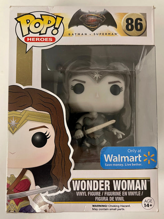 Funko Pop! DC Heroes Wonder Woman #86 Batman V Superman 2015 Vaulted Exclusive Box Dmg - for just $10! 