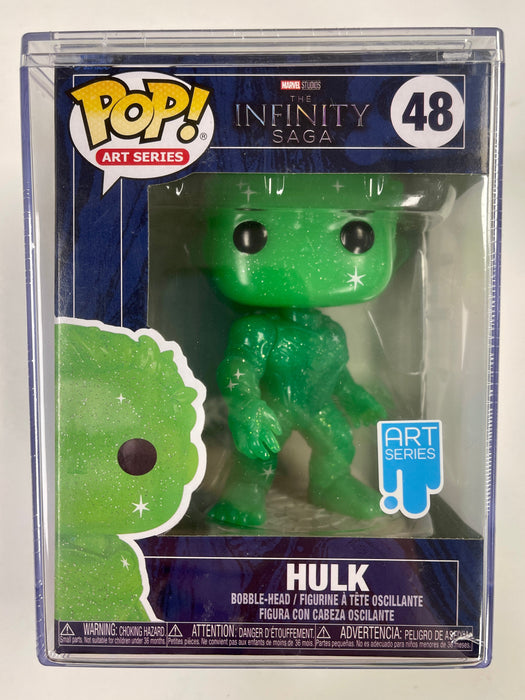 Funko Pop! Marvel Studios The Hulk (Green) #48 Infinity Saga Art Series Stack - for just $15! 