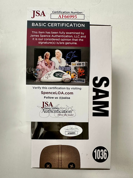 Quinn Lord Signed Trick R Treat Sam Funko Pop! #1036 Spirit Exclusive With JSA COA - for just $110! 