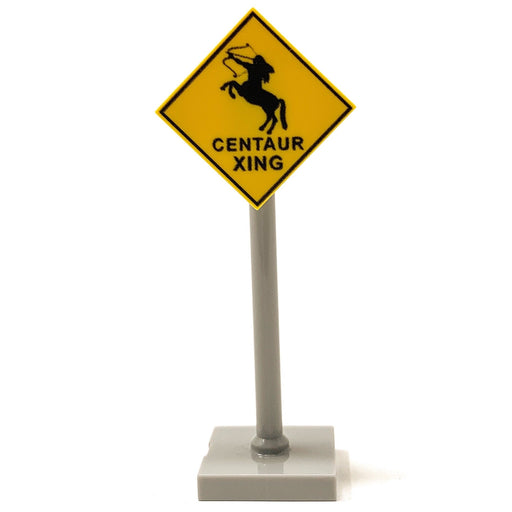Centaur Xing Sign (LEGO) - Premium  - Just $1.50! Shop now at Retro Gaming of Denver