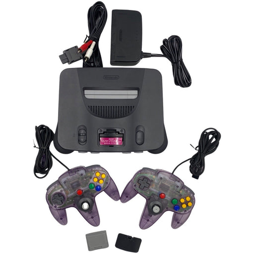 Nintendo 64 with Jumper Pak & Memory Card - Premium Video Game Consoles - Just $135.99! Shop now at Retro Gaming of Denver