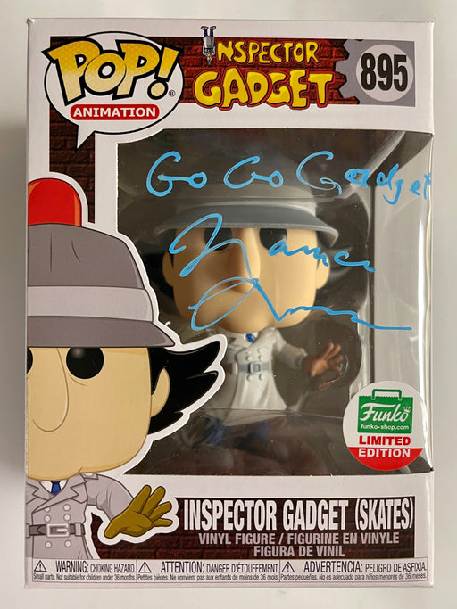 Maurice LaMarche Signed Inspector Gadget (Skates) #895 Funko Pop! With JSA COA - for just $100! 