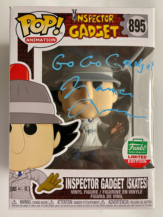 Maurice LaMarche Signed Inspector Gadget (Skates) #895 Funko Pop! With JSA COA - for just $100! 