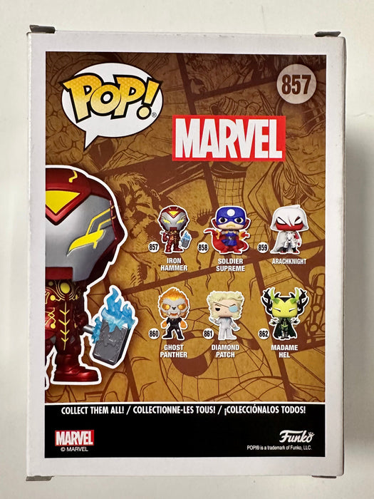 Funko Pop! Marvel Iron Hammer #857 Infinity Warps 2021 Glow Target Exclusive - for just $11! 